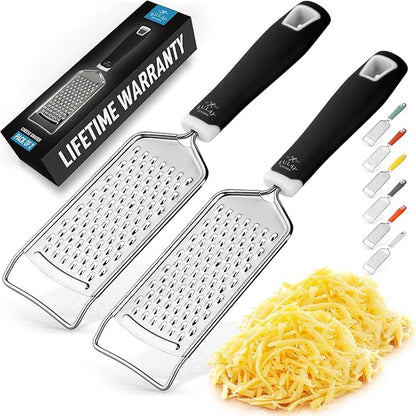Zulay Kitchen Professional Cheese Grater Stainless Steel by ZulayKitchen