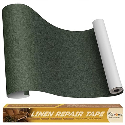 Linen Repair Tape 16x90 inch, Self Adhesive Fabric Patches, Linen Patch Tape Kit by Cahomo