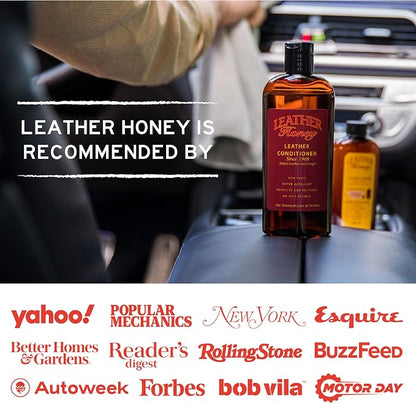 Leather Honey Cleaner Wipes: Clean Leather On-The-Go. 10 Cleaning Wipes - Image 6