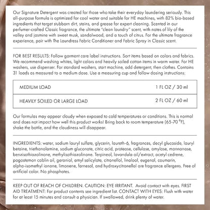 The Laundress Luxury Laundry Detergent, 31 Loads, Scented Signature Classic - Image 9