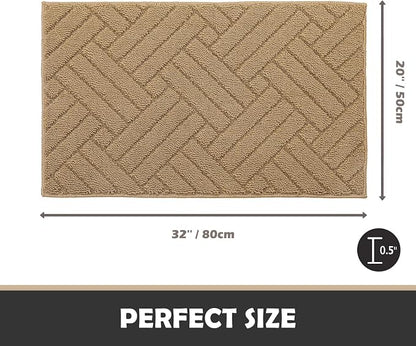 Door Mat Indoor Doormat, Entryway Rug Door Mats Non-Slip Rubber Backing - Image 2