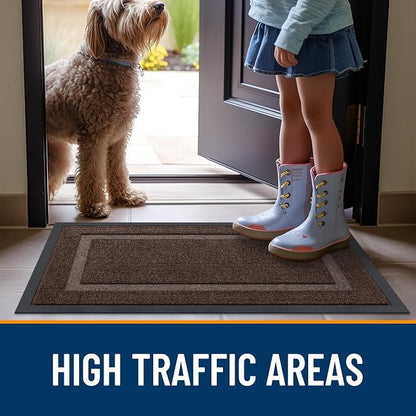 OLANLY Front Door Mat Indoor Outdoor Entrance, Waterproof All-Season, - Image 8