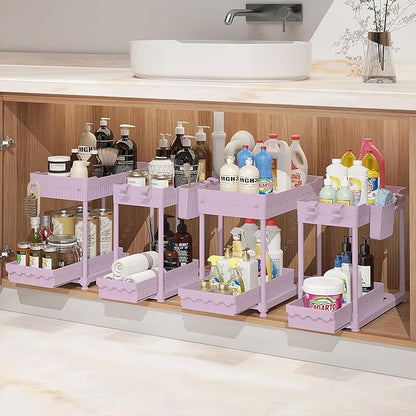 Sevenblue Under Sink Organizer, Bathroom Organizers and Storage, 2 Tier by Sevenblue