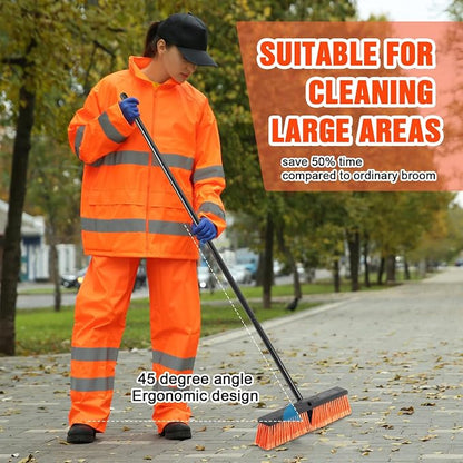 Zhehao 6 Pack 18 Inches Push Broom Outdoor, Concrete Floor Cleaning - Image 5
