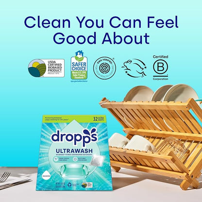 Dropps UltraWash Dishwasher Pods, Unscented - Image 7