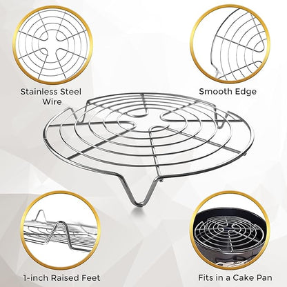 KITCHENATICS Round Cooling Racks - Image 4