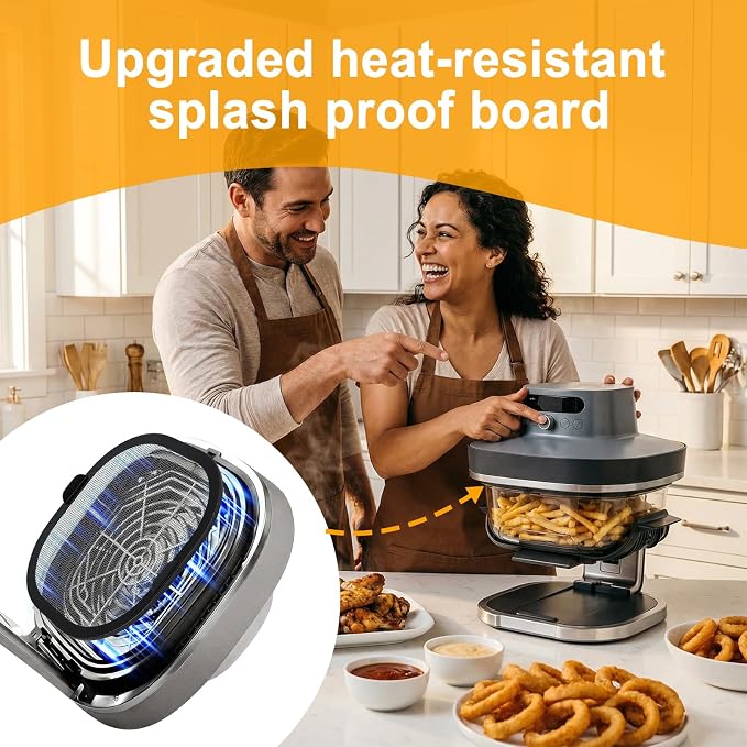 SelfTek Metal Mesh Splatter Shield Heat-Resistant Splash Guard - Image 5