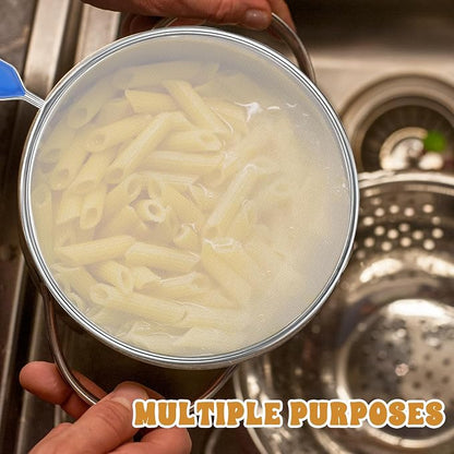 1PCS Splatter Screen for Frying Pan, 8Inch Stainless Steel Splatter Guard for - Image 6