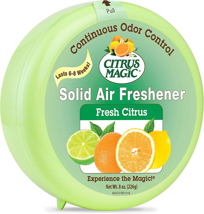 Citrus Magic Odor Absorbing Solid Air Freshener, Fresh Citrus - Image 13