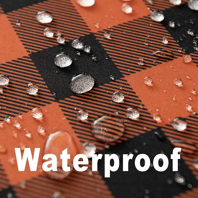 Waterproof Plaid Tablecloth Fabric - Image 2