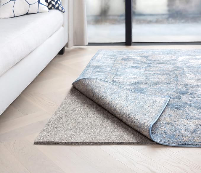 RUGPADUSA - Dual Surface - 4'x6' - 1/2" Thick - Felt + Rubber - Non-Slip - Image 2