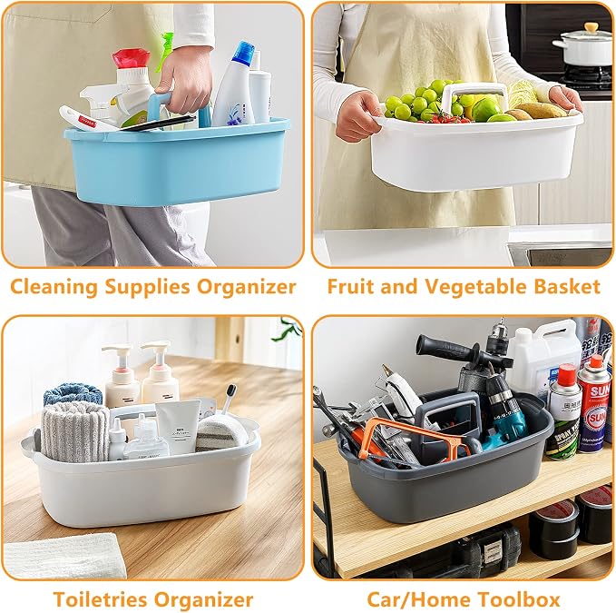 Multi-Purpose Plastic Cleaning Caddy - Image 8