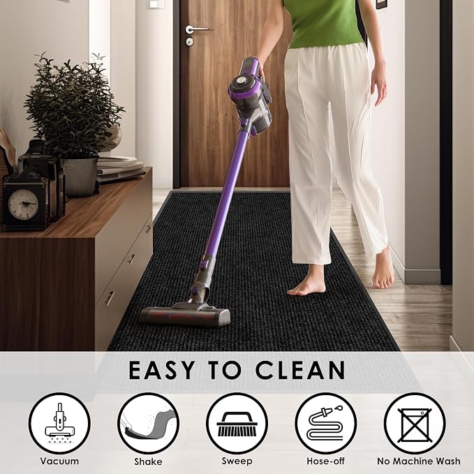 3′ x 44′ Front Door Mat Indoor Outdoor Entrance, Commercial Floor Mat Heavy - Image 6