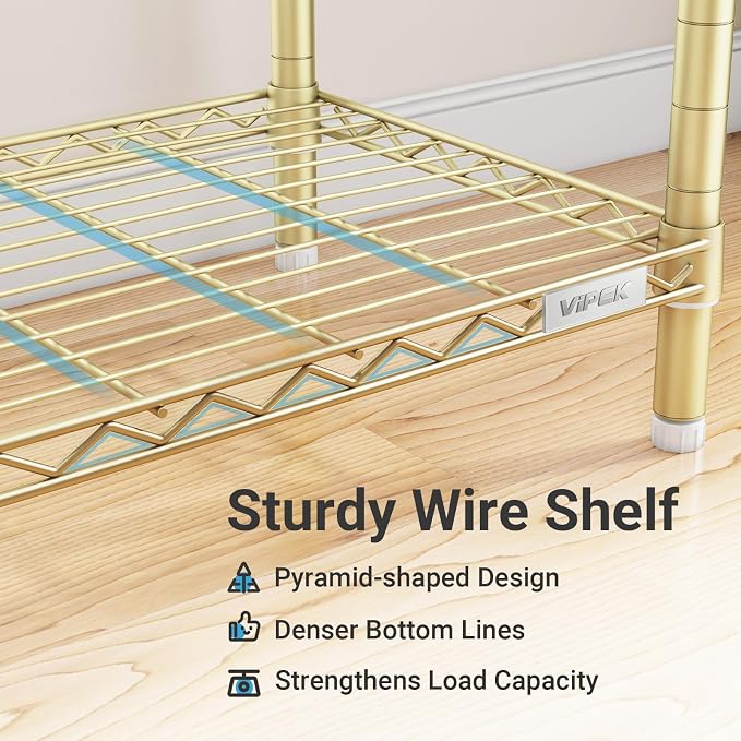 VIPEK Classic V6 Wire Garment Rack Heavy Duty Clothes Rack - Image 5
