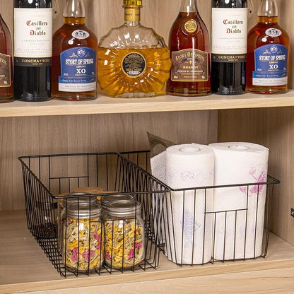 16inch Upright Freezer Organizer Baskets - Image 6