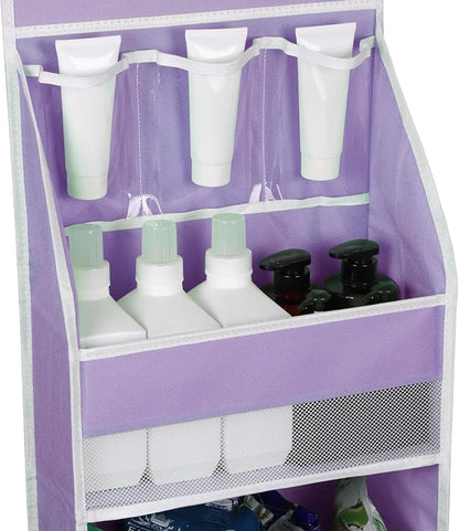 Univivi 5-Shelf Fabric Door Storage Over Door Hanging Organizer - Image 4
