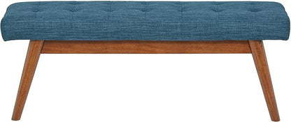 Amazon Basics Modern Haraden Upholstered Button-Tufted Bench - Image 5