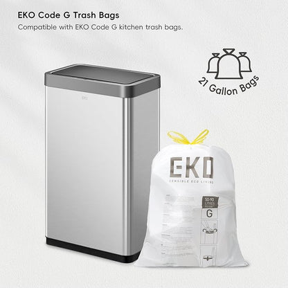 EKO Mirage X 80 Liter / 21.1 Gallons Motion Sensor Trash Can, Automatic Large - Image 7