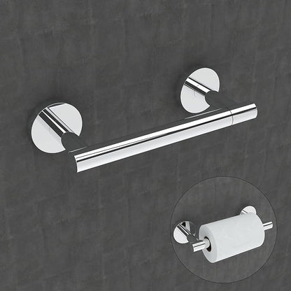 RARXTR Toilet Paper Holder Chrome SUS304 Stainless Steel Double Post Pivoting - Image 3