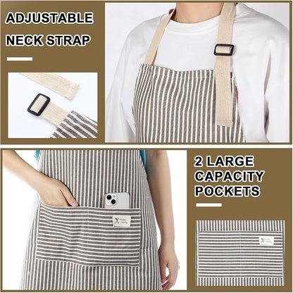 Janmercy 24 Pcs Aprons for Women Men - Image 3