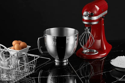 5 QT Stainless Steel Mixer Bowl Compatible - Image 4