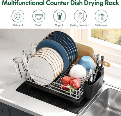 JASIWAY Stainless Steel Dish Drainers Drying Rack - Image 5