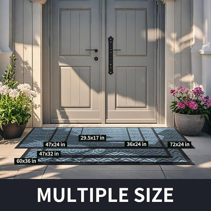 Yimobra Large Door Mat Outside Entrance 36x24, Waterproof Heavy Duty Outdoor - Image 2