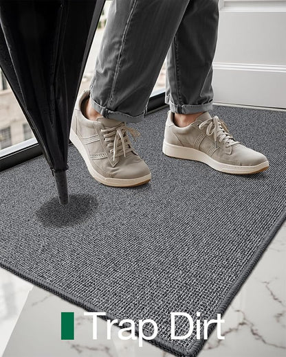 LUMI Indoor Door Mat 24"x36", Ultra Thin Low Profile Non-Slip Doormat - Image 7