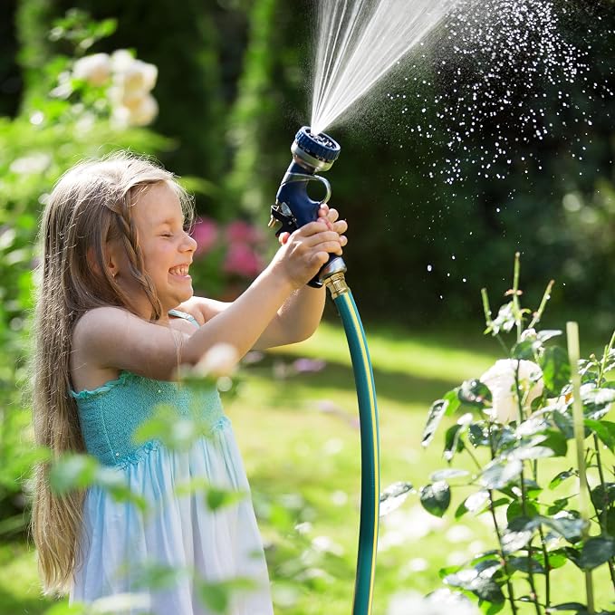 Solution4Patio Short Lead-in Green Garden Hose 3/4 in. x 6 ft.-Kink Free - Image 7