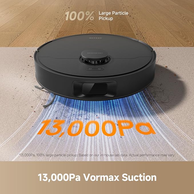 dreame D20 Plus Robot Vacuum and Mop, 000Pa Suction, Self-Emptying - Image 2