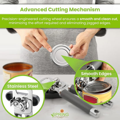 Spring Chef Stainless Steel Can Opener - Image 7