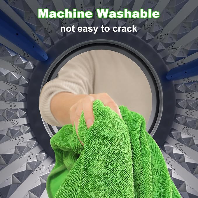 JOYMOOP Microfiber Towels for Cars, 35.4" x 23.6" Car Drying Towel, Quick - Image 7