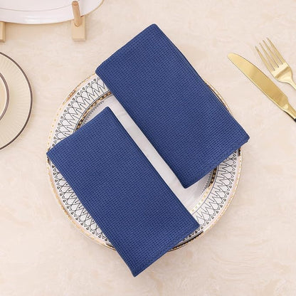 Homaxy 100% Cotton Kitchen Towels and Dishcloths Set - Image 8