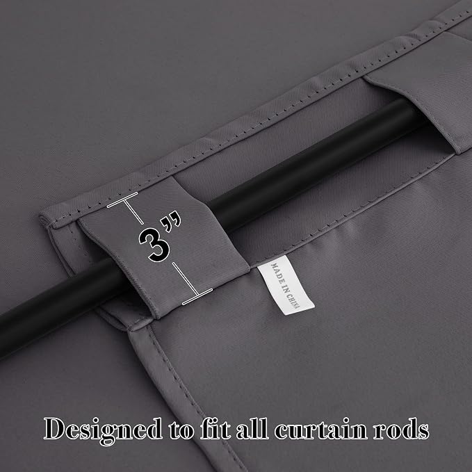 RYB HOME Small Window Curtains - Image 3