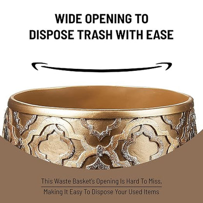 Zahari Home Decorative Trash Can - Image 6
