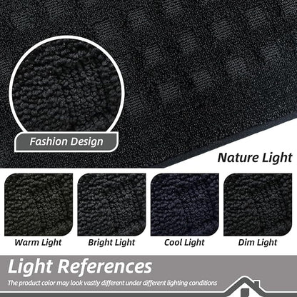 BEQHAUSE Waffle Door Mats Indoor 24"x36", Dog Mat - Image 7
