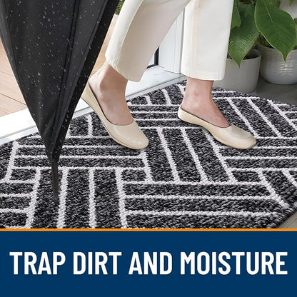OLANLY Runner Indoor Door Mat, 59x23 Inch, Dirt Resistant and Absorbent - Image 2