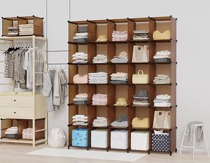 HOMIDEC Closet Organizers and Storage, 9 Cube Storage Organizer Cubes, Portable - Image 2