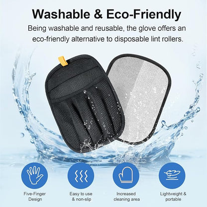 2Pcs Pet Hair Removal Glove for Cats & Dogs, 2025 Newly Upgraded Five-Finger - Image 6