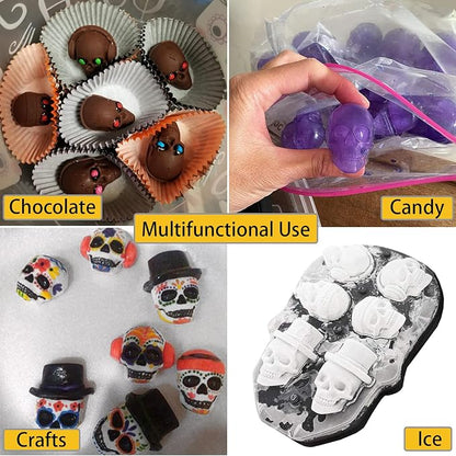 JETKONG 6 Cavity Skull Ice Maker - Image 5