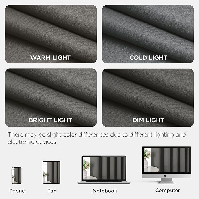 Joydeco Blackout Door Curtain for Doorway Privacy 84 Inches Long, Grommet - Image 8