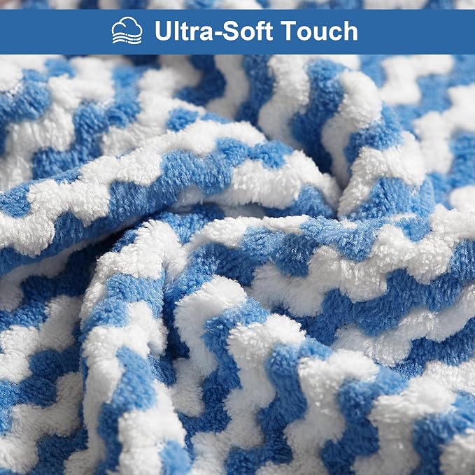 JOYMOOP 5 Pack Microfiber Cleaning Cloth, All-Purpose Microfiber Towels - Image 4