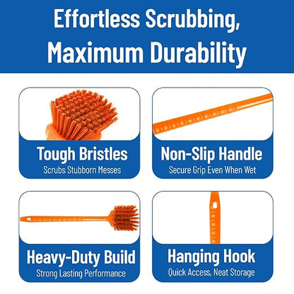 SPARTA 40501EC24 Plastic Large Scrub Brush, Kitchen Brush, Utility Brush - Image 4