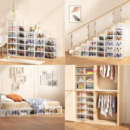 Secret Space 12 Pack XX Large Shoe Storage Organizer - Image 7