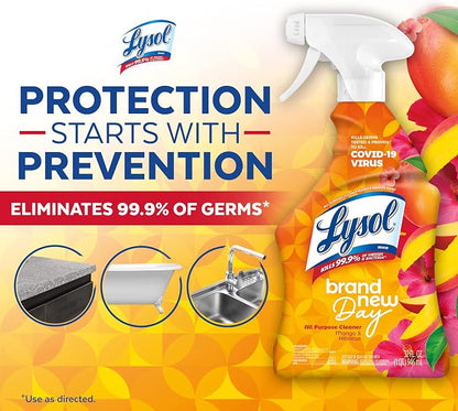 Lysol All-Purpose Cleaner, Sanitizing and Disinfecting Spray, To Clean and - Image 6