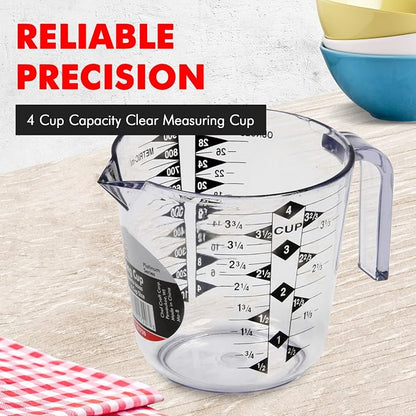 Chef Craft Select Plastic Measuring Cup, 4 Cup - Image 2