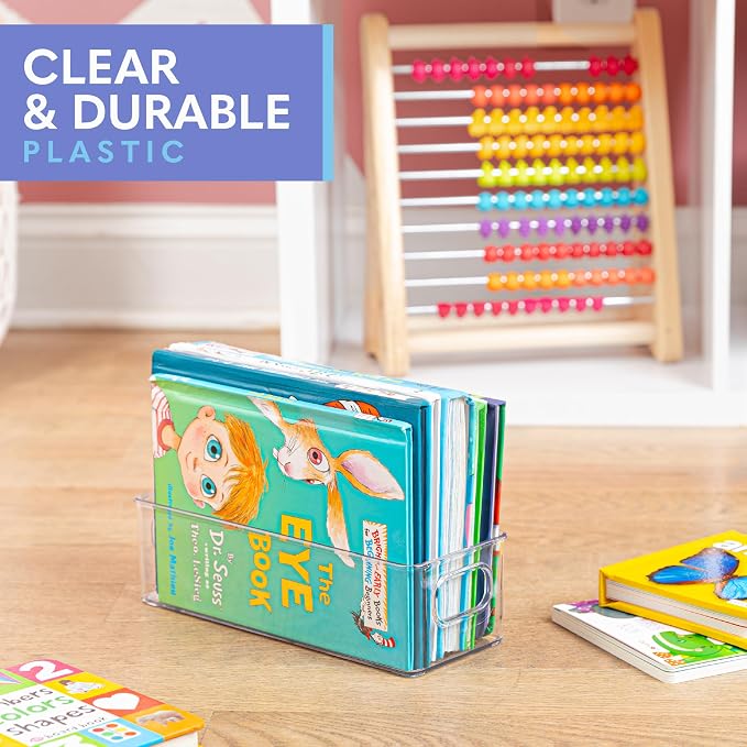 Plastic Food Storage 8 Pack Clear Container Bin - Image 6