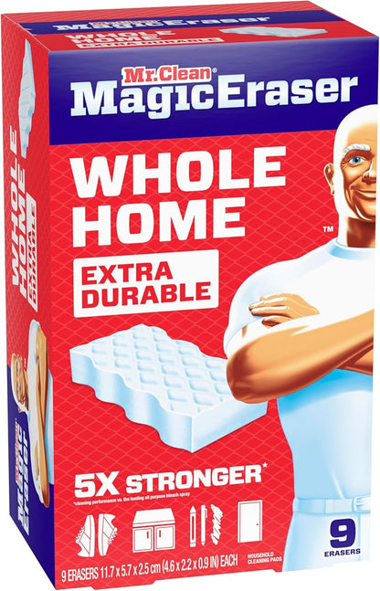 Mr. Clean Magic Eraser Sponge, All Purpose Cleaner, Cleaning Scrubber, Shower - Image 11