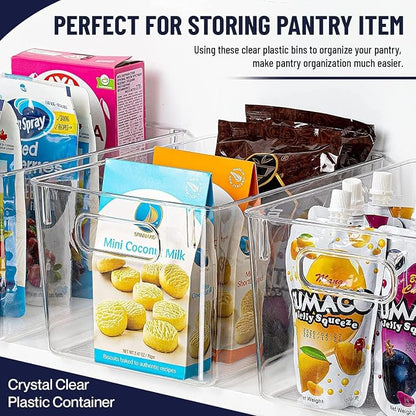 Clear Plastic Storage Bins - Image 3