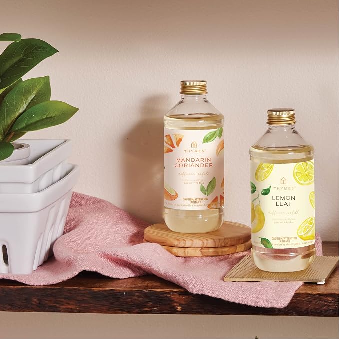 Thymes Mandarin Coriander Reed Diffuser Oil - Image 2